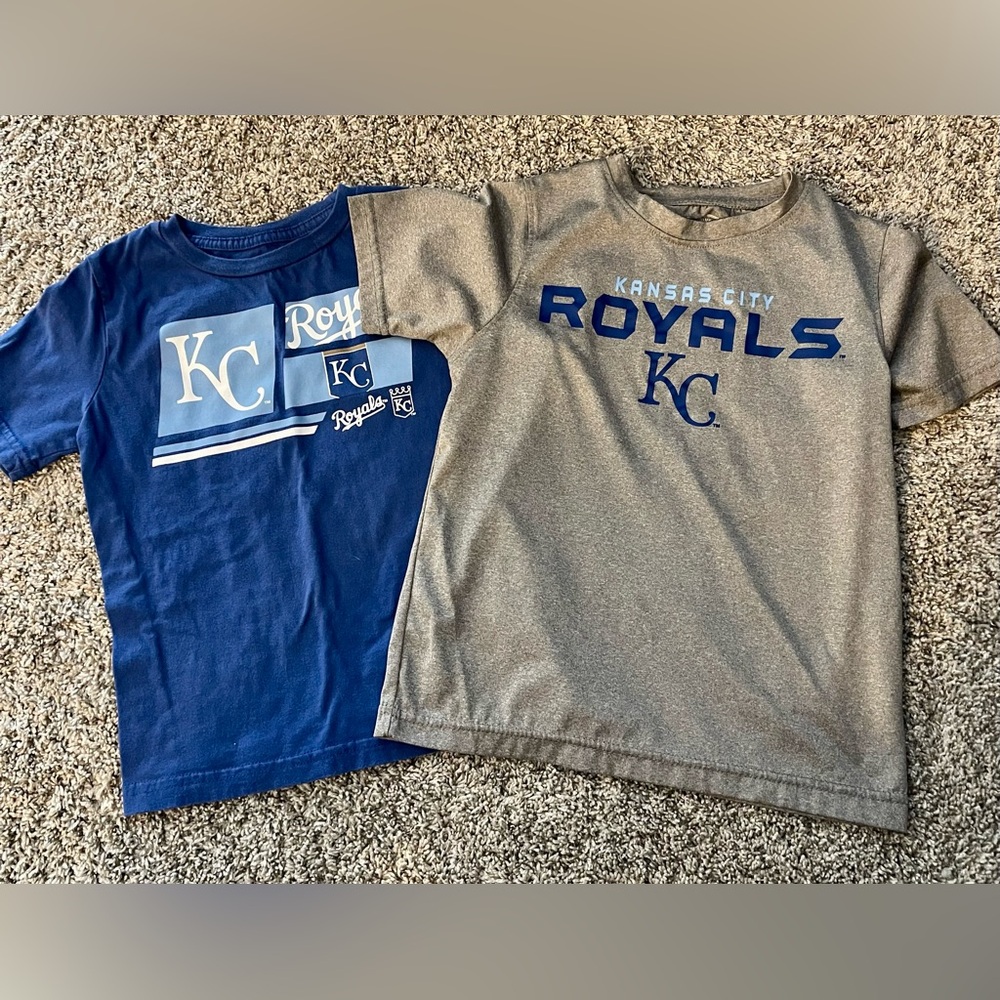 **SOLD** Genuine Merchandise Kansas City Royals Kids Tees - 5/5T